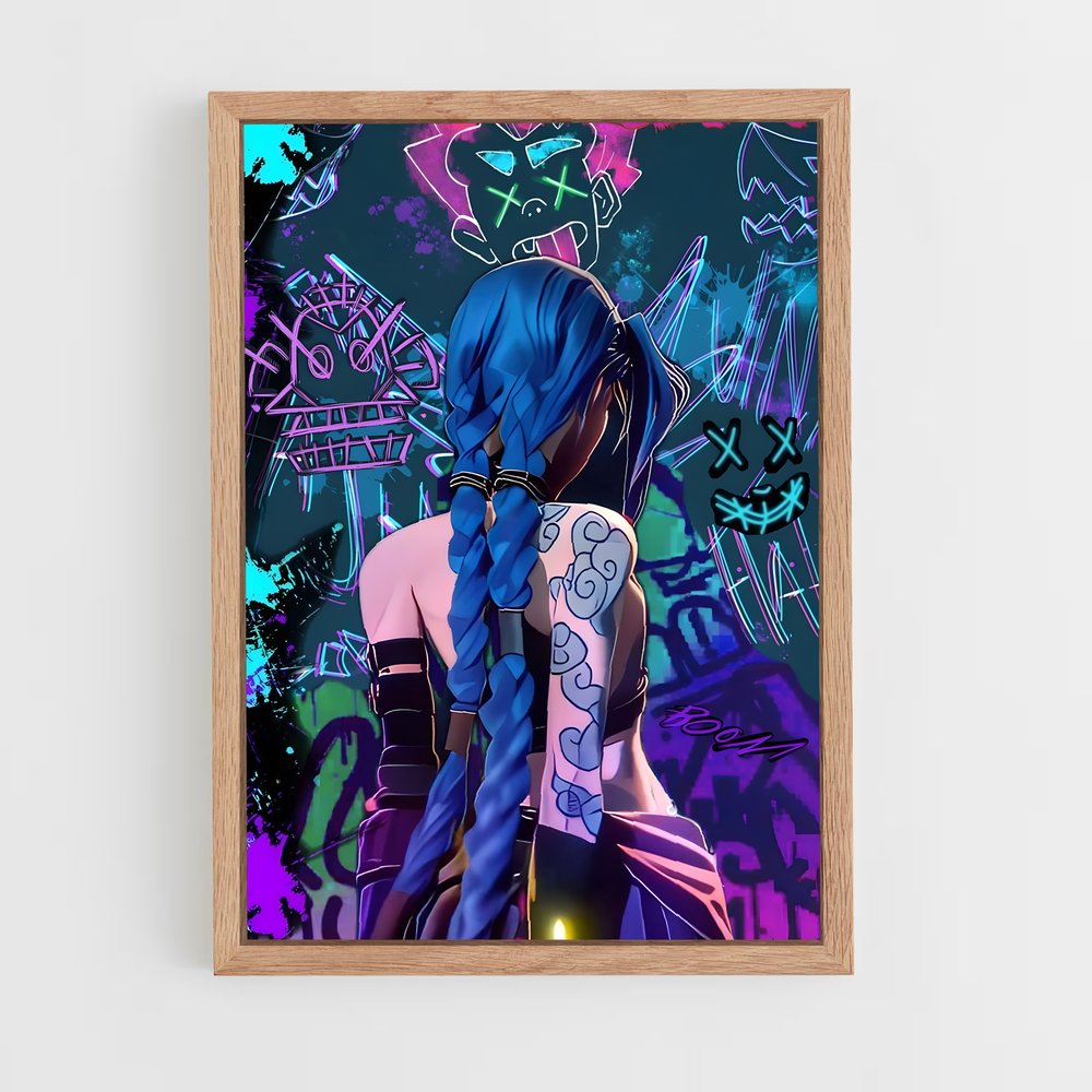 Poster Blue Vandal – affiche League Of Legends (vue 4)